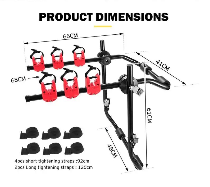  racks bicycle mountain road bike carrying rack tail box type