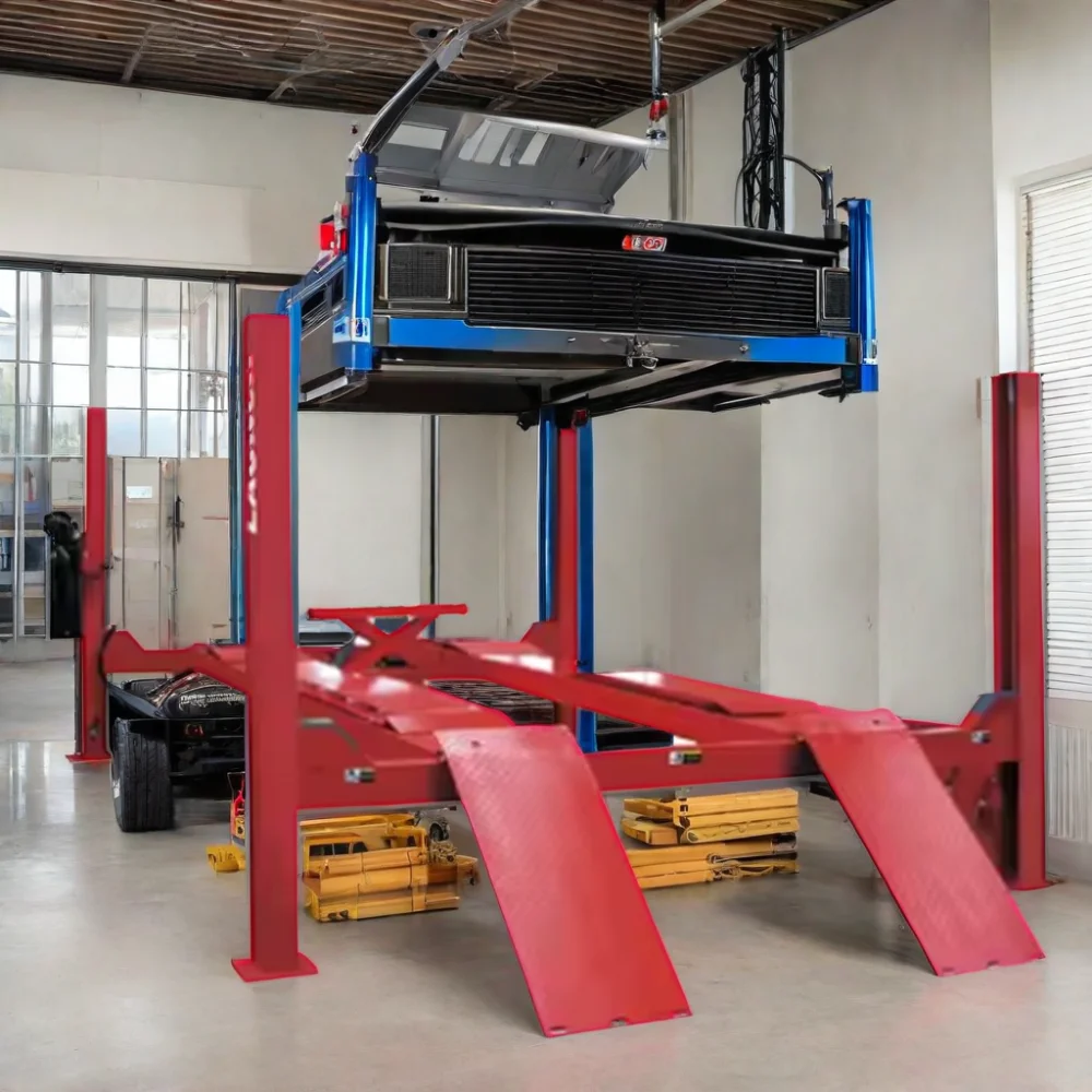 Launch TLT440W Used 4 Post Car Lift for Vehicle Lifting and Hoisting