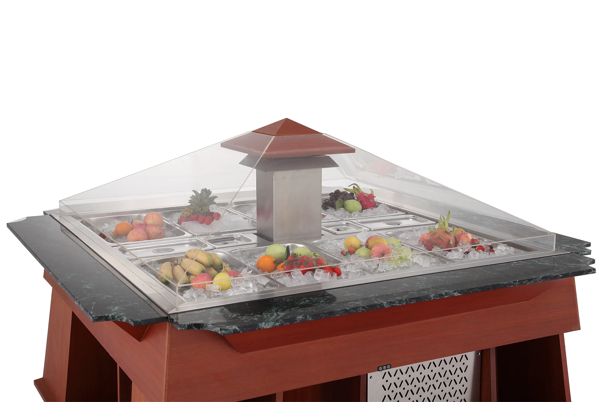 Guangzhou Manufacture Restaurant Buffet  Commercial Salad Bar Equipment