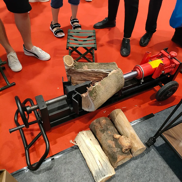 Hydraulic firewood processor wood log splitter manual hydraulic log splitter HR-PCJ-004