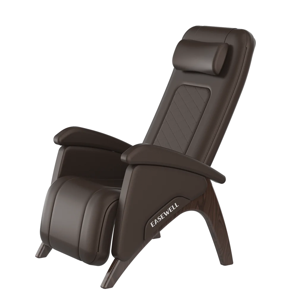 Full massage chair recline  hands control back calf zero gravity  back shiatsu massage small body using at home