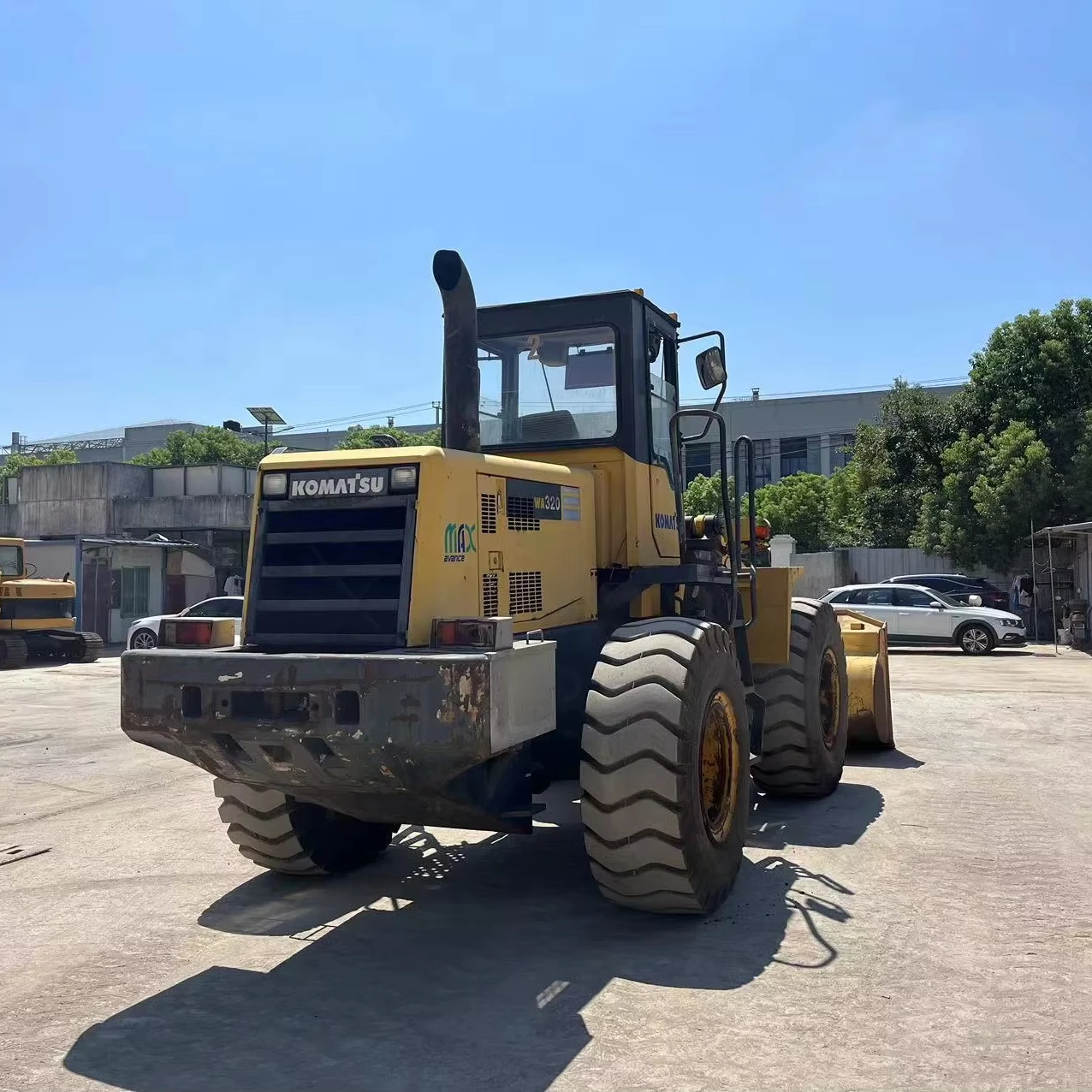 original brand Komatsu wa320 wa380 wa470 wa500 used loader high efficiency factory direct price cheaper for sale