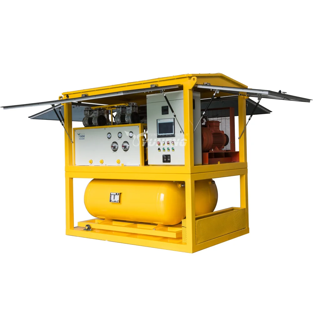 Vacuum SF6 Gas Recycling Machine , SF6 Gas Water Cleaning Plant