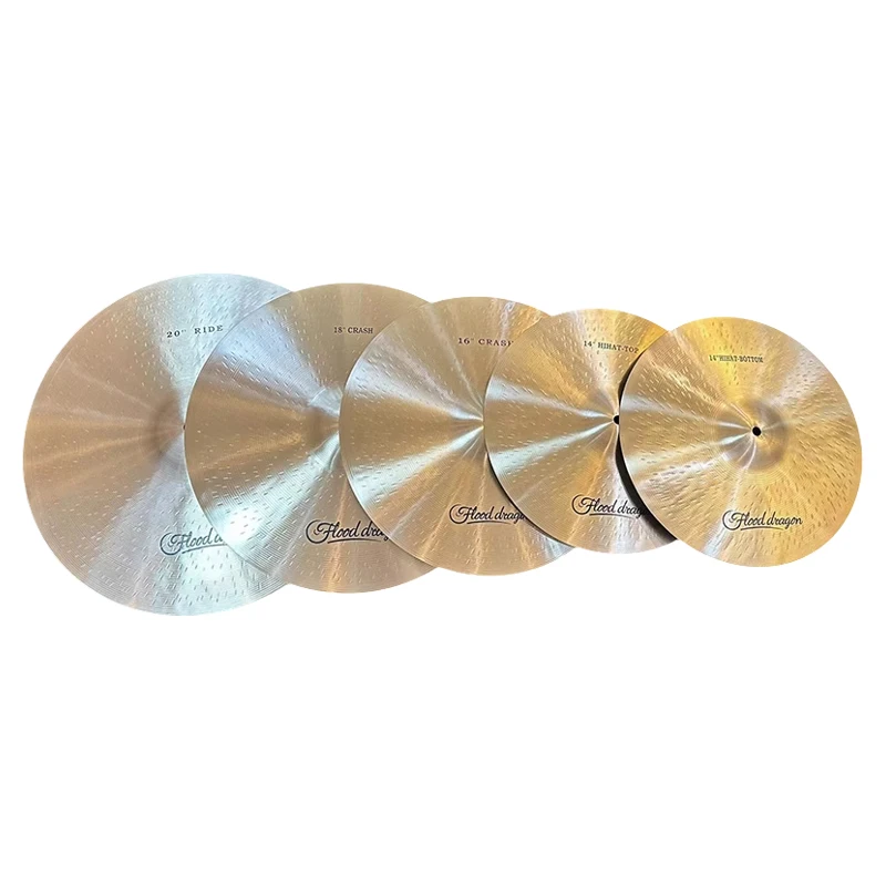 The best-selling matte four-piece cymbal B20 100% hand-made electric drum cymbal set