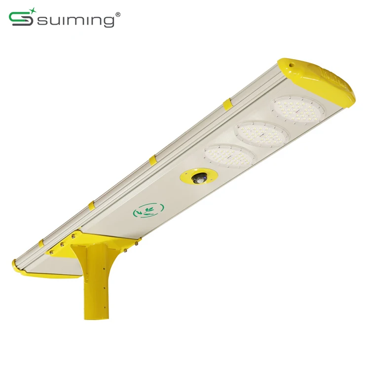 5years warranty mono solar panel 12v dc 60watts 80w 100w felicity all in one solar street light