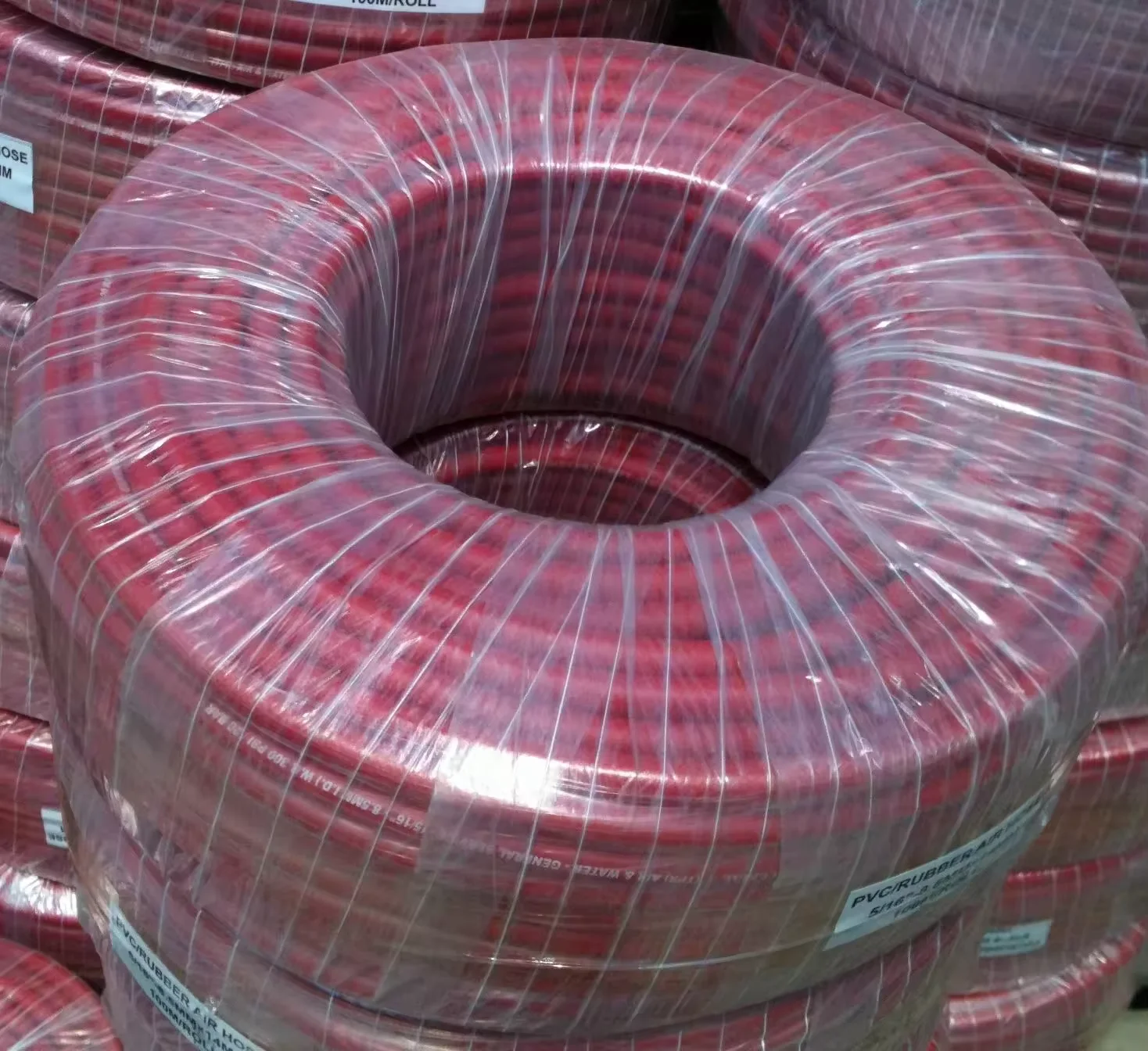Flexible PVC Mix Rubber High Pressure Air Water Hose for Rubber Hose