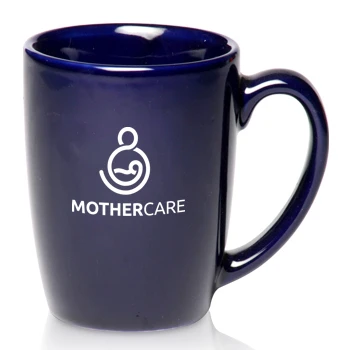 SSG Custom Logo Egg Shape Sublimation Mug Dinnerware Sets Blue Ceramic Coffee Travel Mugs