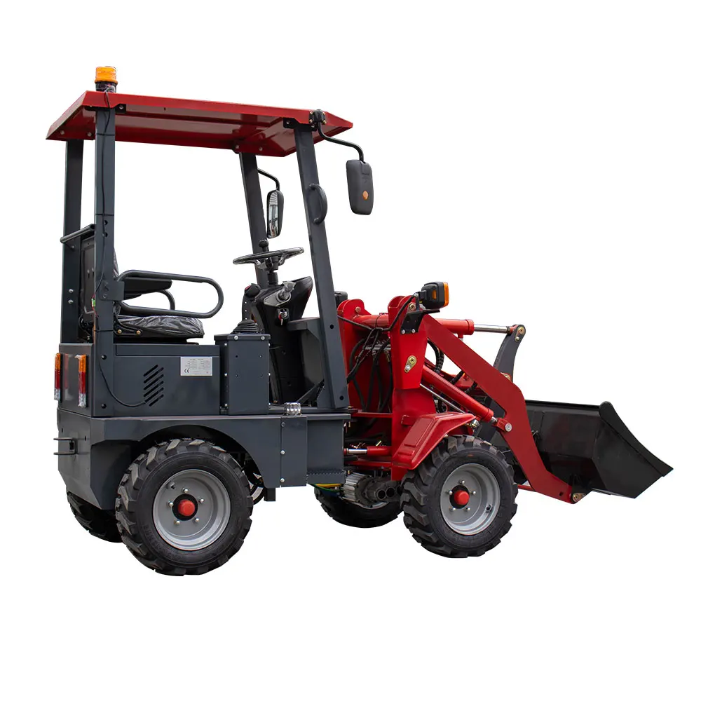 Electric loading and unloading truck home seat electric skid steer loader low price for sale