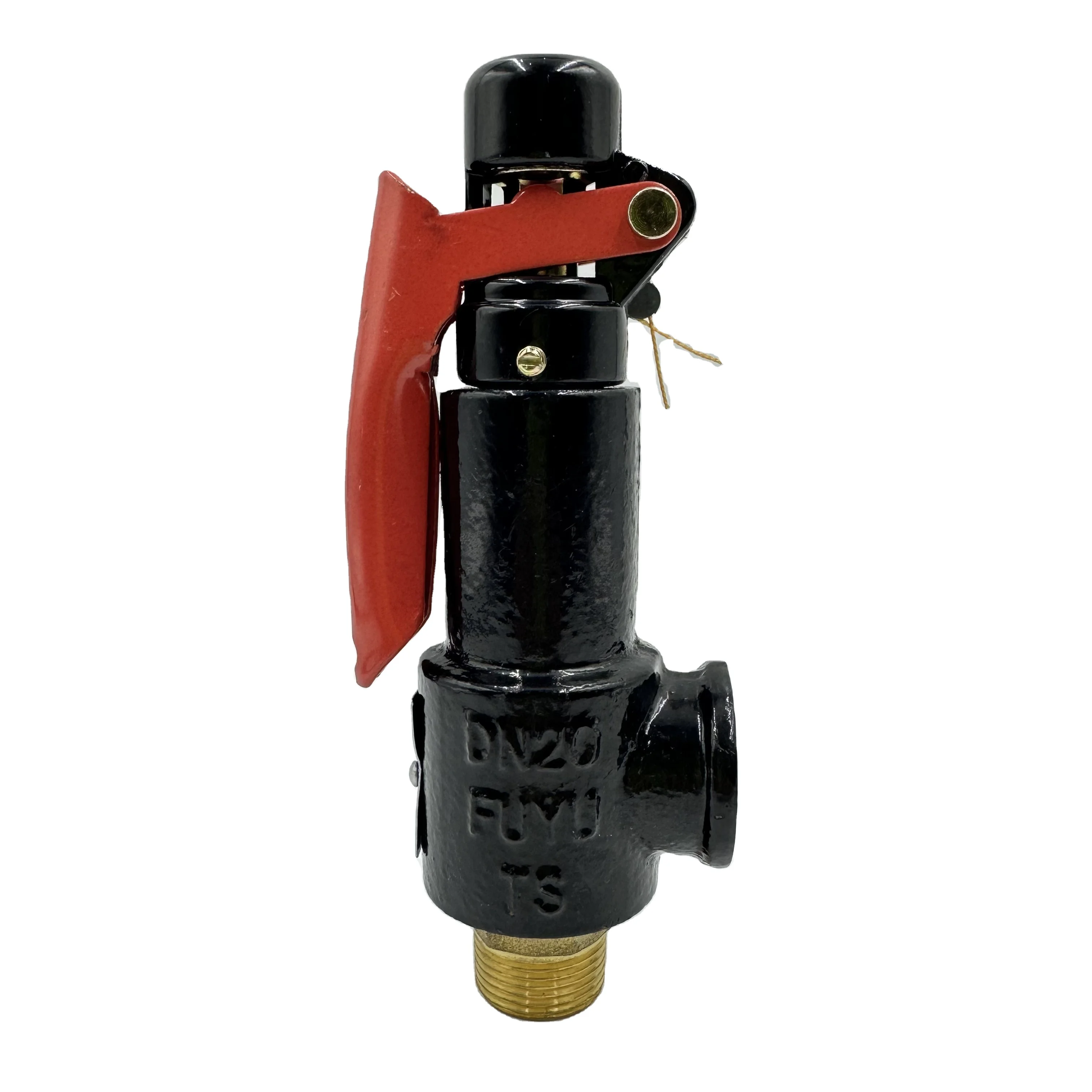 Safety Valve for Industrial Pressure Air Compressors Spring with Wrench Type Safety Fittings