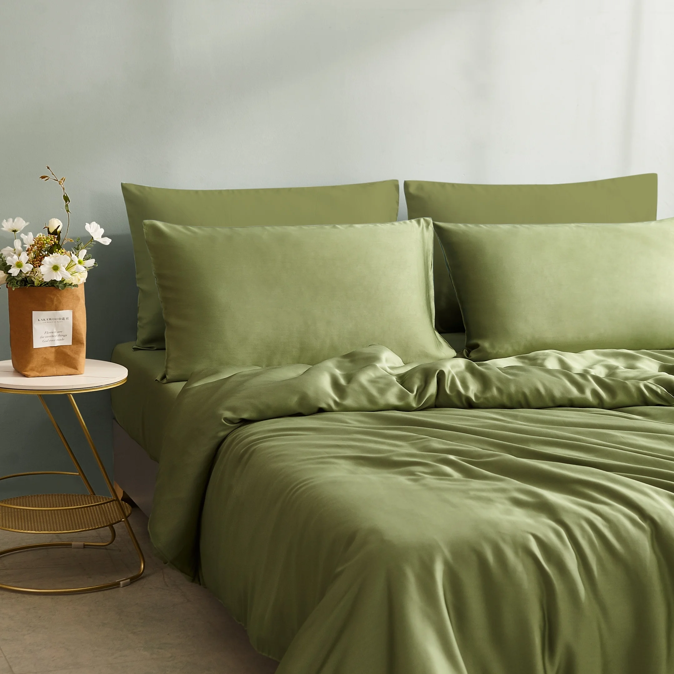 Органический Детский и взрослый бамбуковый Комплект постельного белья стеганый чехол