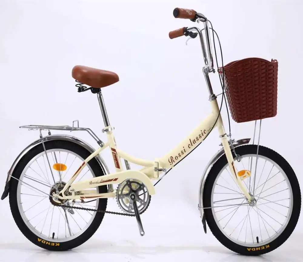 24 inch folding bike women bicycle cheap price urben bicycle with basket