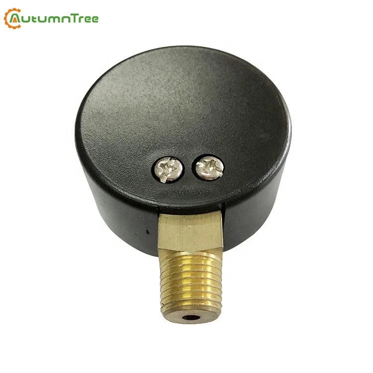 Economic plastic case Dry double scale bar psi Back Pressure Gauges Vacuum Manometer ,Mod.111C