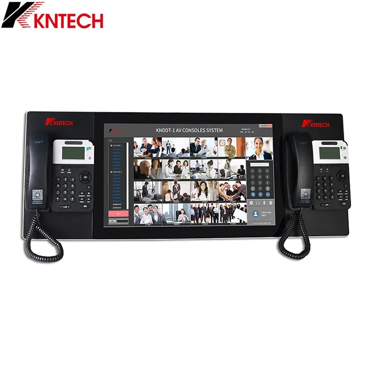  KNTECH 21 дюймовый сенсорный экран аудио и видео центральный операторский пульт управления