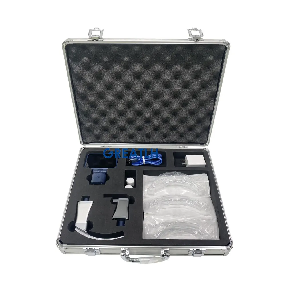 surgical instrument Medical Flexible Laryngoscope Bronchoscopy Ent Video Endoscope with screen
