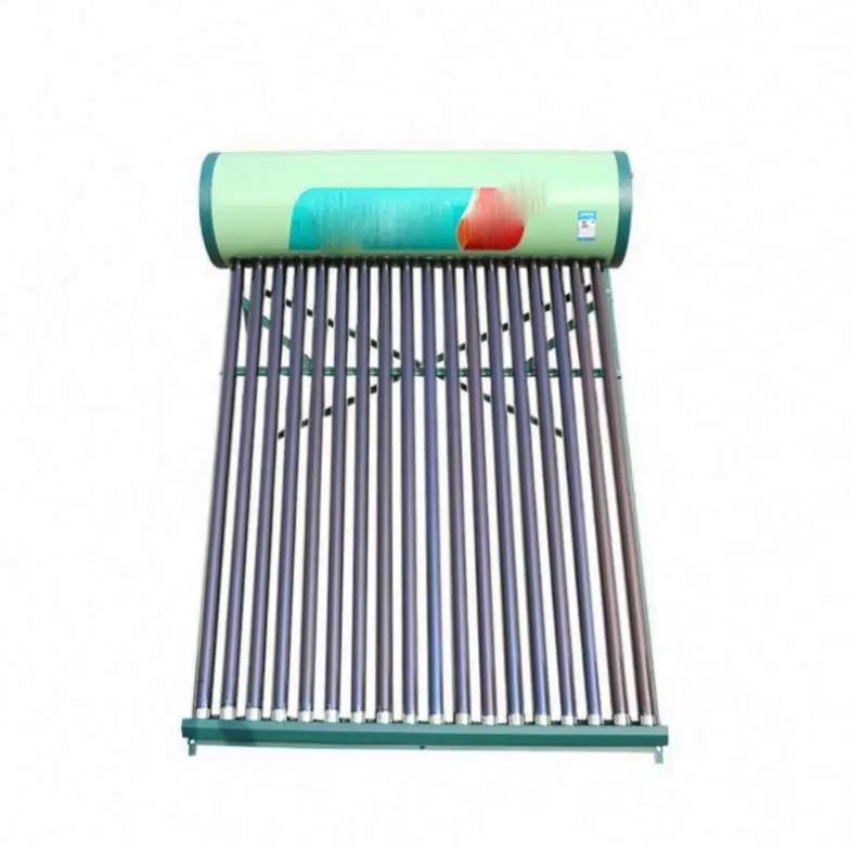 Water Heater For Tank Heaters Flat Panel Central Hotel 12 Volt Swimmingpool Vacuum Tube Heat Pipe Indirect Sun Solar Collector