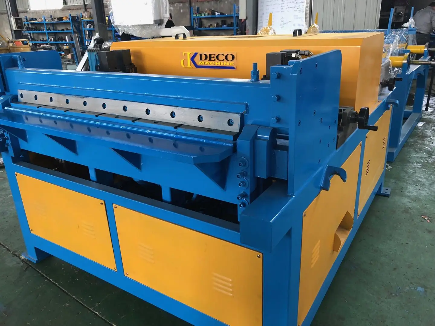 DECO brand Auto Duct Line 3 Ventilation Hvac Air Duct Making Machine