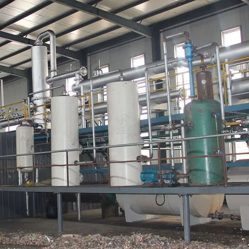 Purifier Used Motor Filter Oil Refining Equipment Vacuum Distillation