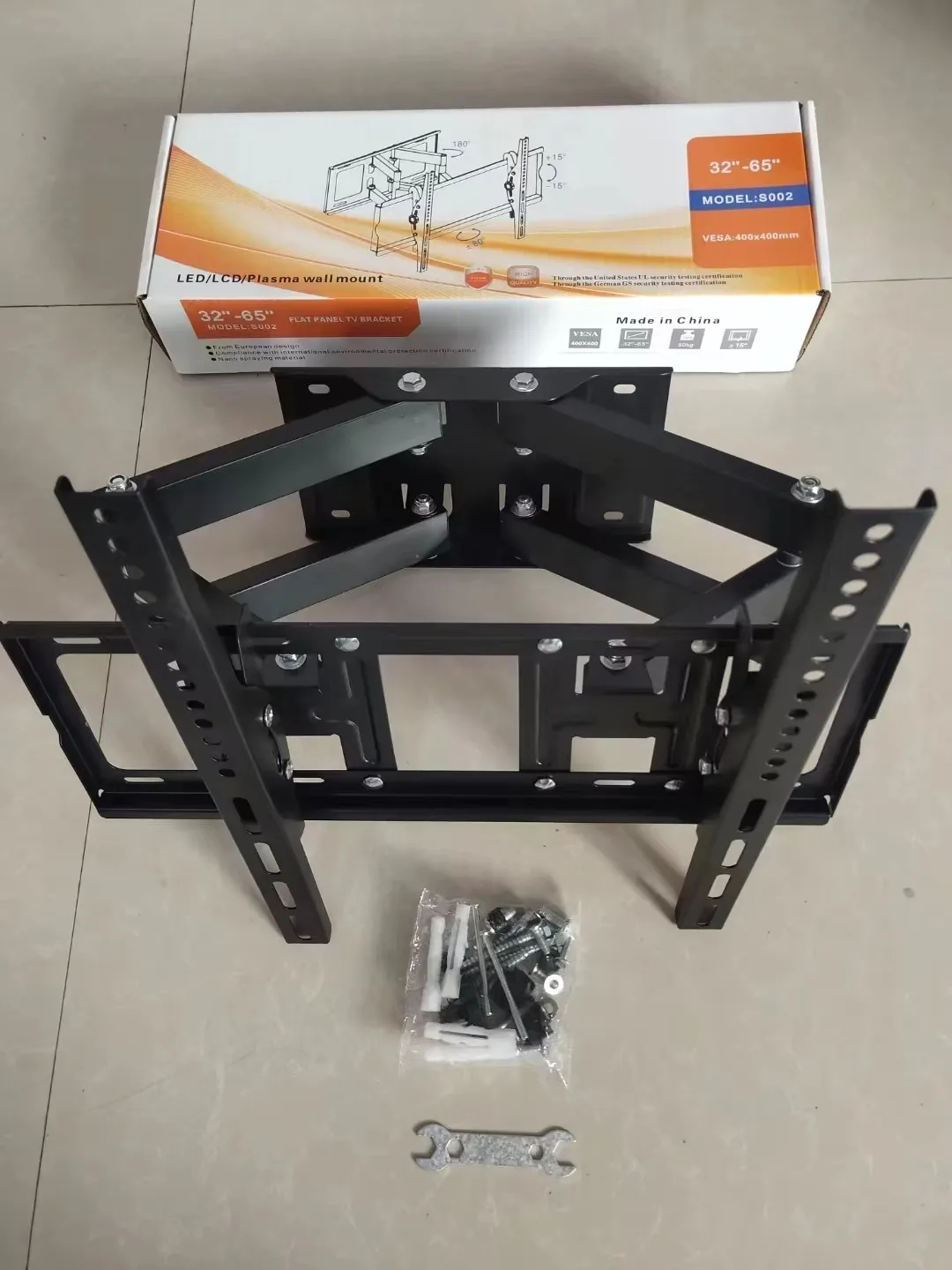 Bangke adjustable LCD PC monitor Wall Mount Bracket for 32-65 Inch Tilt Swivel TV stand