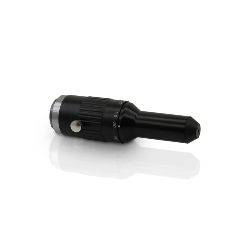 Рабочее расстояние 2,7 ~ 70 Cmount 2/3 дюйма детектор типа 6,6 круговой зум Объективы для промышленных камер со встроенным светодиодным источником света