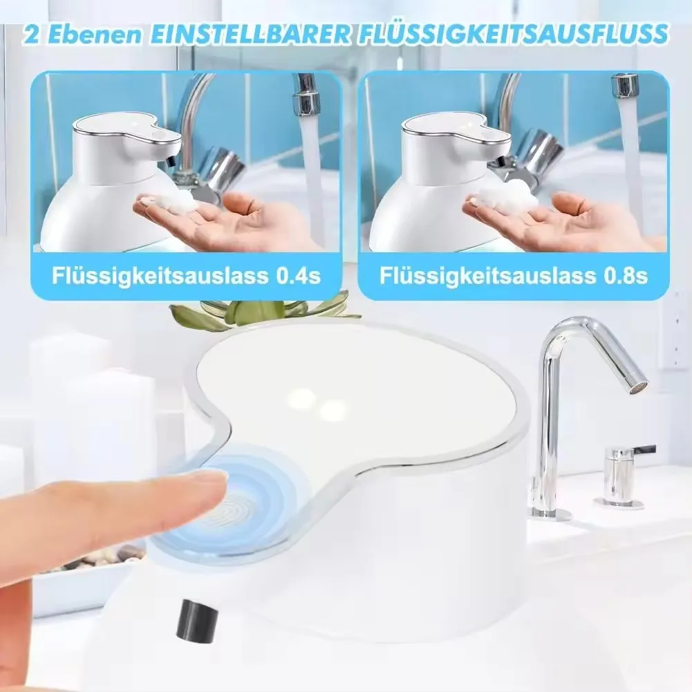 Smart Automatic Foam Soap Dispenser Battery-Powered Wall-Mounted Hand Washing Machine for Household and Hotel Use