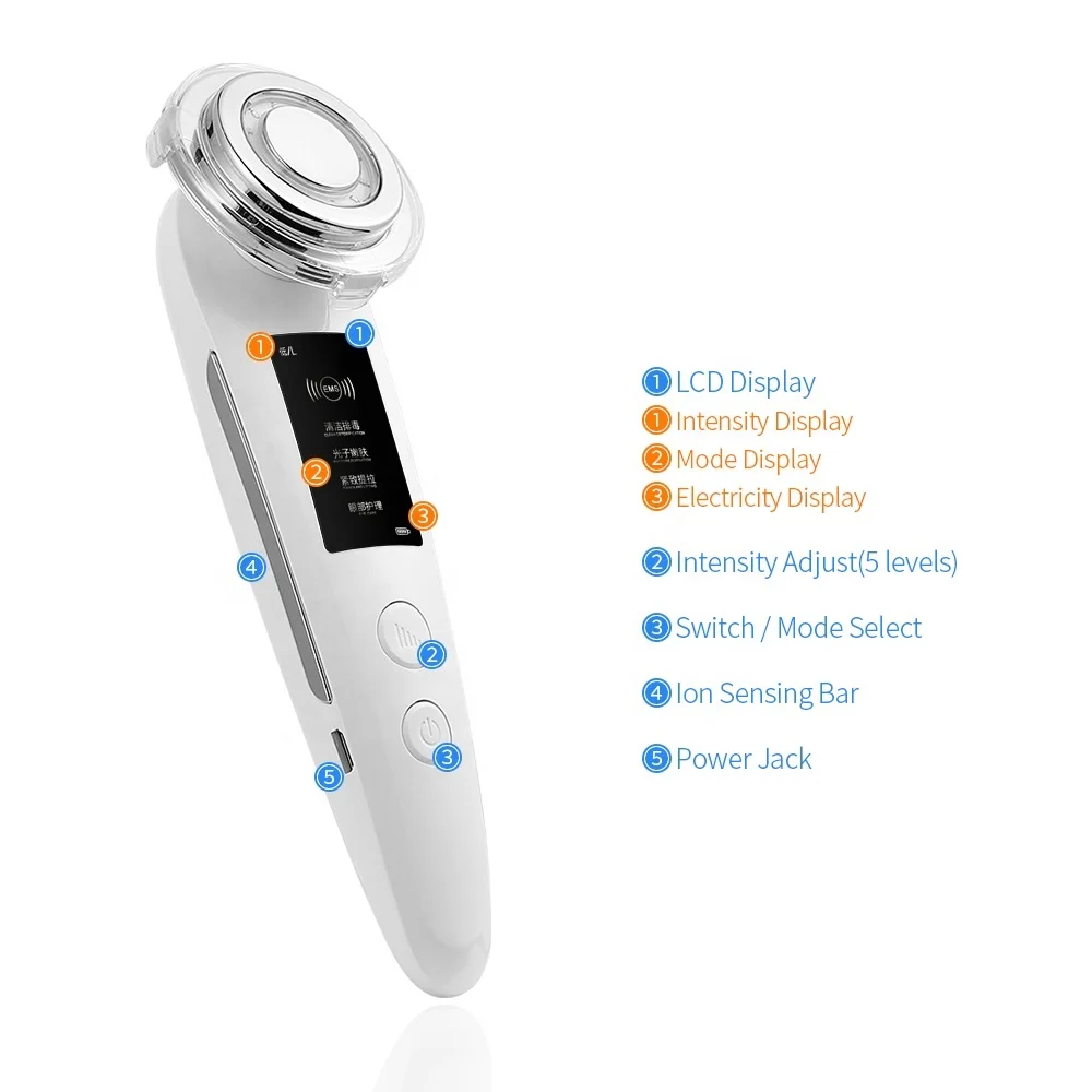 facial muscle stimulate ems machine electronic portion beauty device