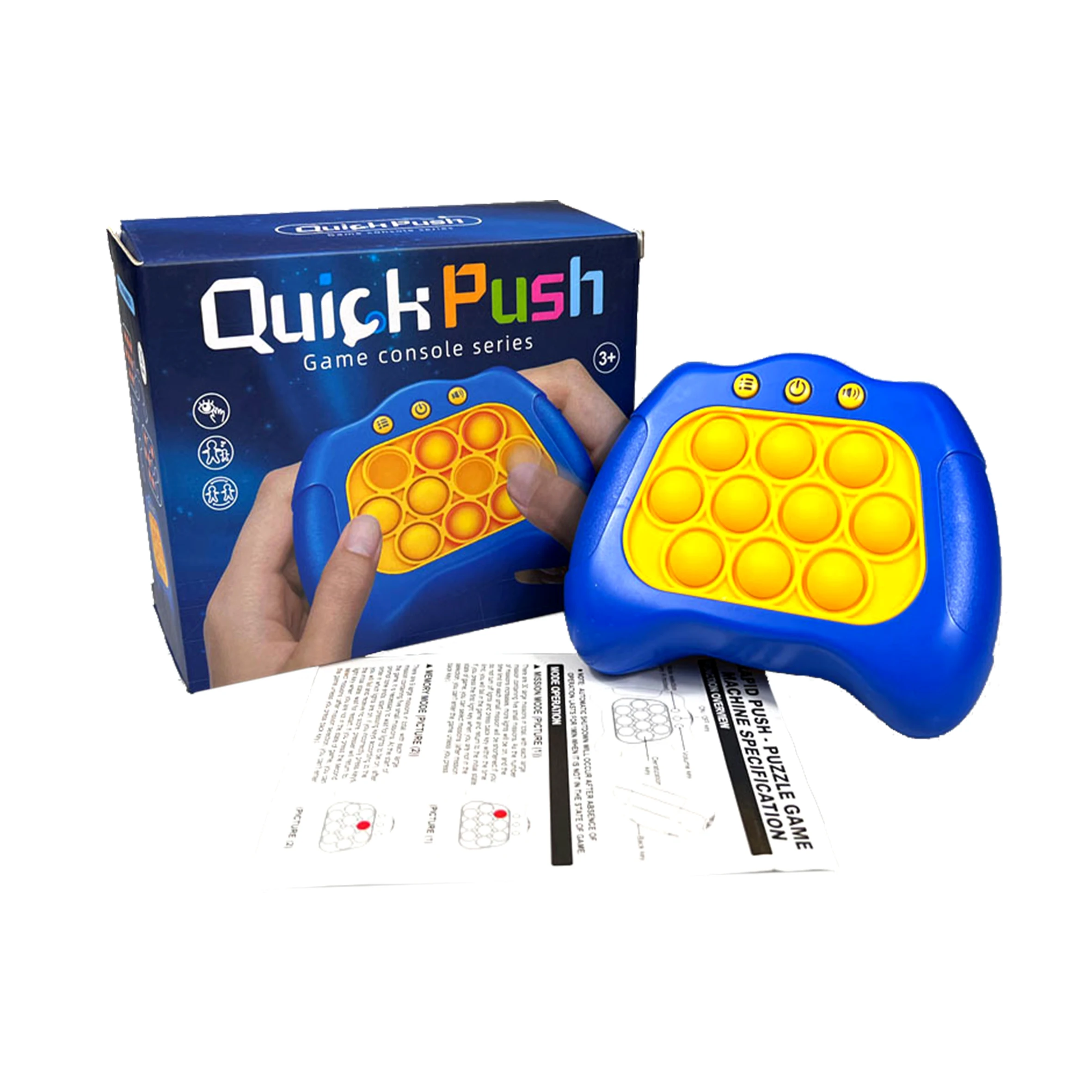 Fidget toy Children Press It Game Pinch Sensory Quick Push Handle Game Squeeze Relieve Stress Decompress kids musical toys