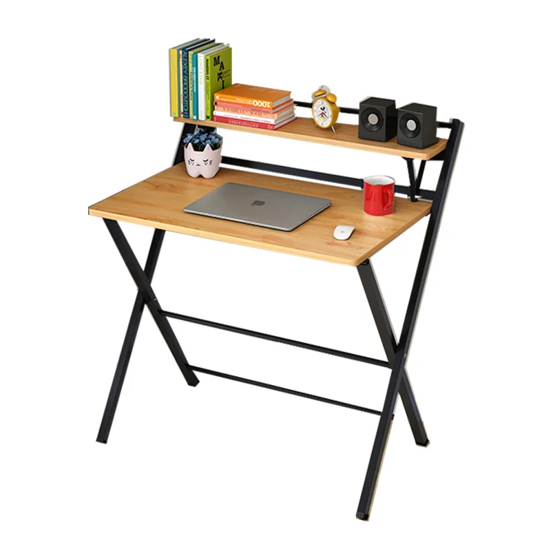 Современный простой складной компьютерный стол, Бесплатная установка, домашний стол, настольный компьютерный стол