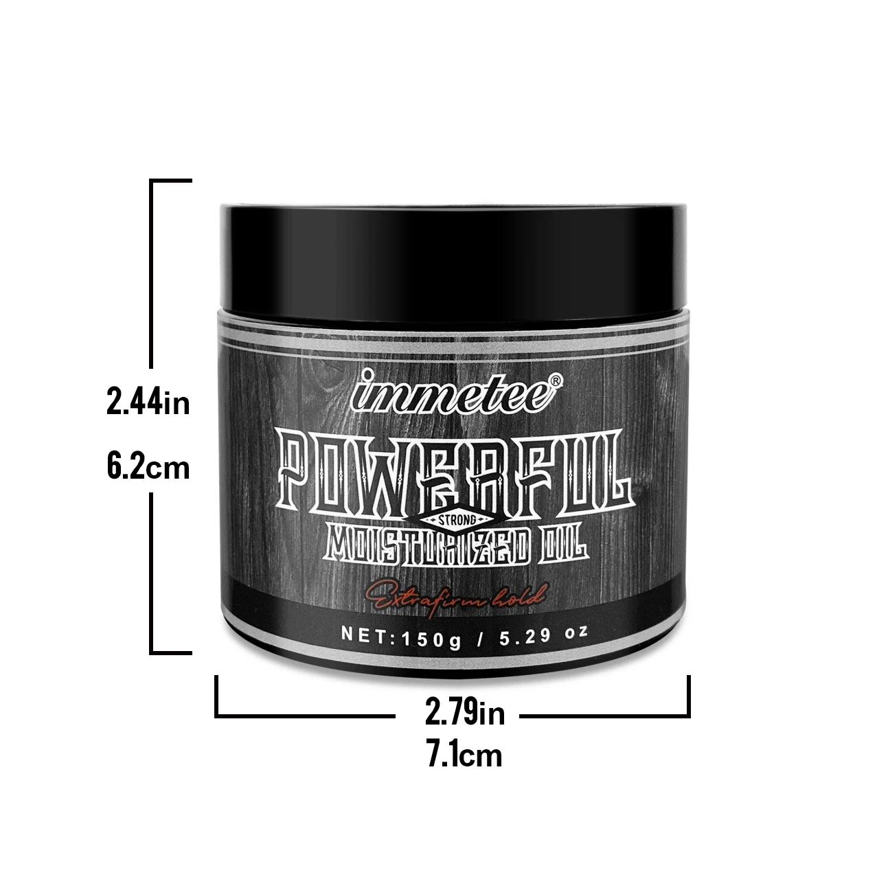 Wholesale Vegan Hair Pomade Long Lasting Control Styling Water Based Organic Pomade Hair Wax For Men