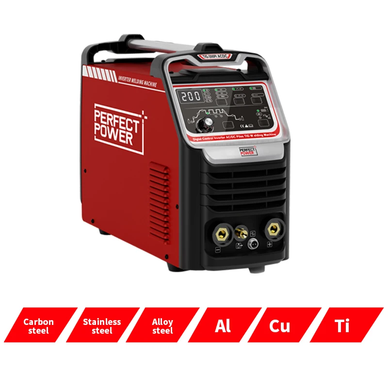 tig welder ac dc Tig-200PI 4 IN 1 AC DC HF TIG Pulse MMA Multifunctional Aluminium Welding Machine