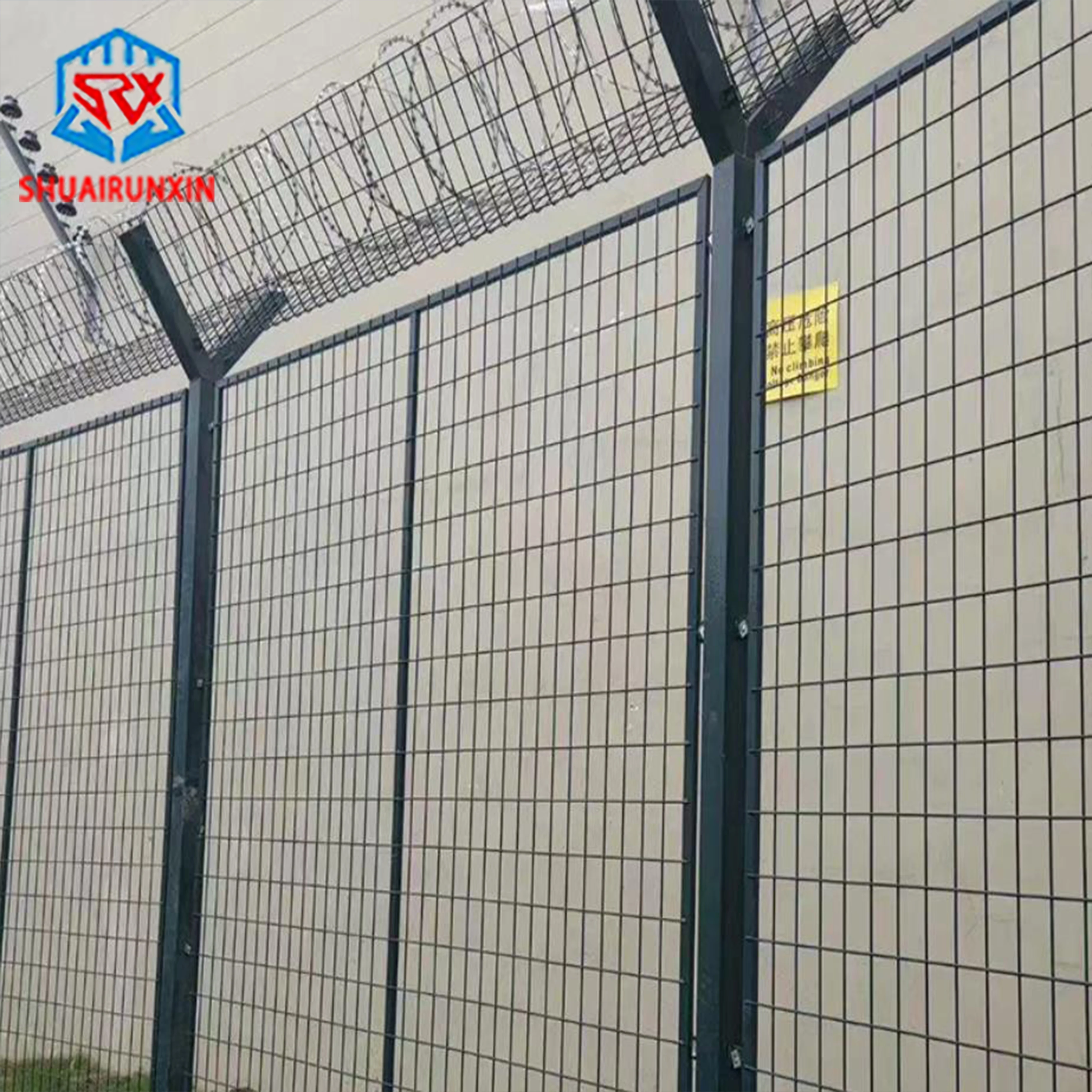 Cheap Sale Safety Razor Net Prison Security  Fencing Wire Galvanized Metal Steel Pvc Coated Chain Link Fence Garden Fence