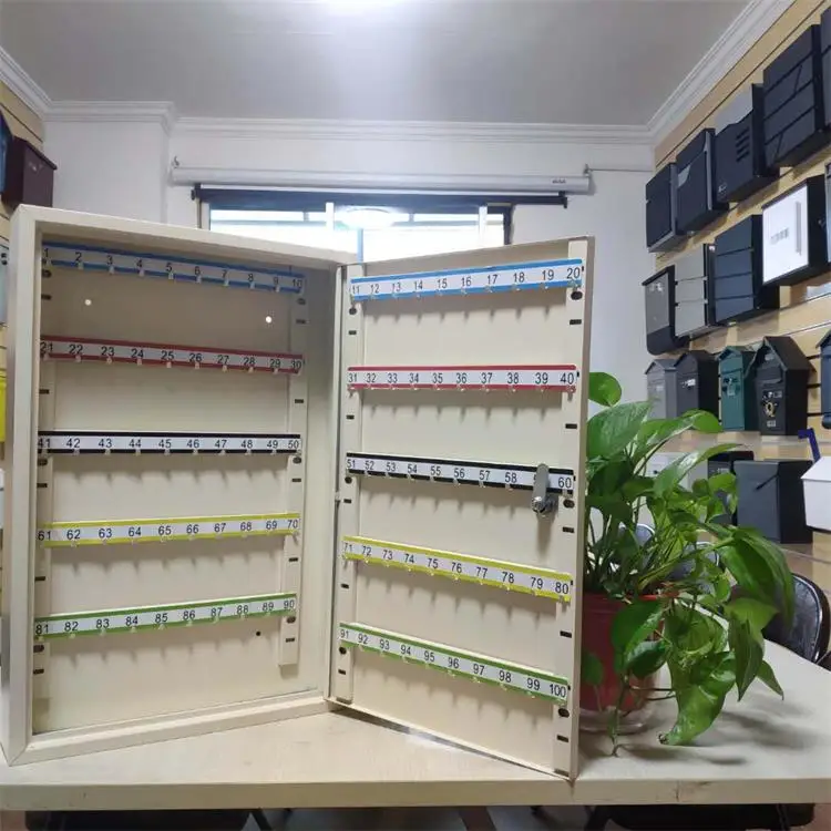 Новый дизайн главный Сейф для ключей 300k коробка с замком и ключом стальной порошковым покрытием Сейф для ключей