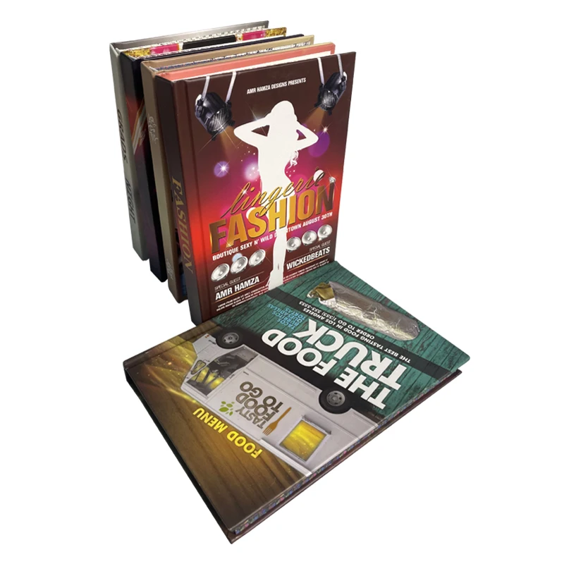 Sprayed Edges Novel Printing Service Custom Logo Classic And Binding A5 Customized Hardcover Book Printing With Slipcase