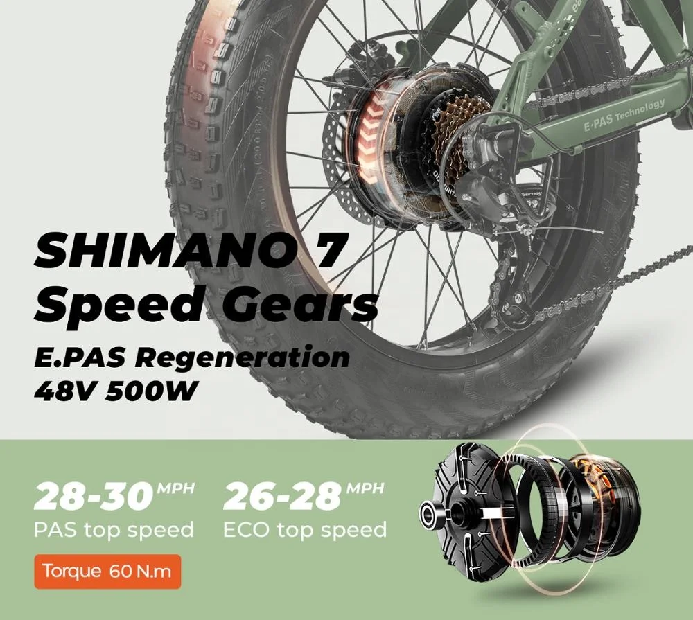 The coolest Ebike over 100 miles on Most Affordable Folding Electric Bike Fat Tire Bicycle Full Suspension All Terrain E bike