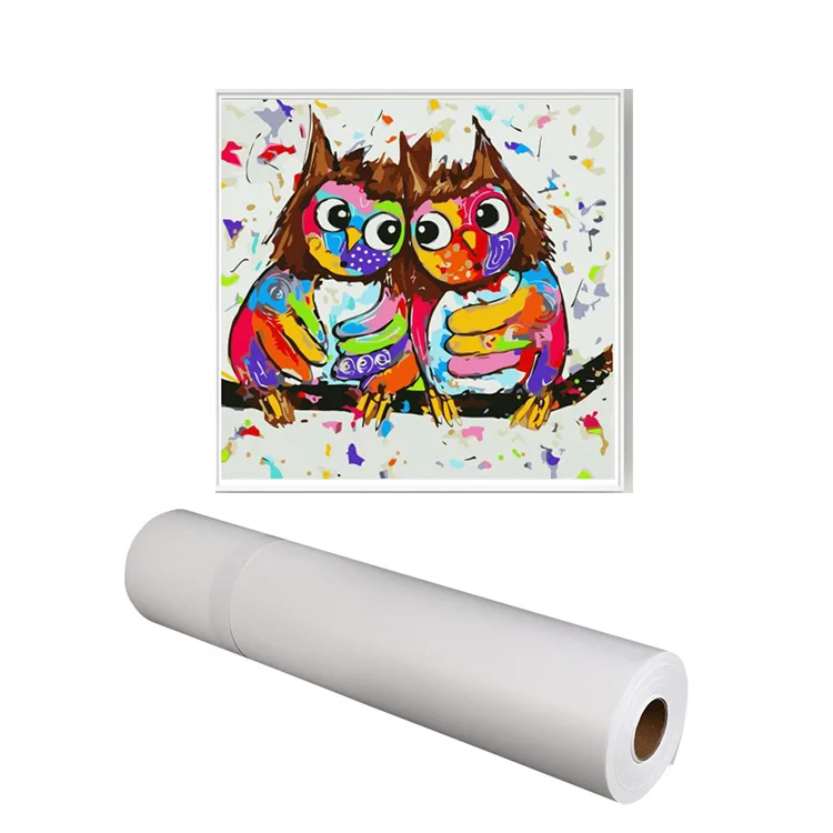 Эко-растворитель, струйный холст, матовый рулон г/м2, матовый полиэфирный холст, рулон