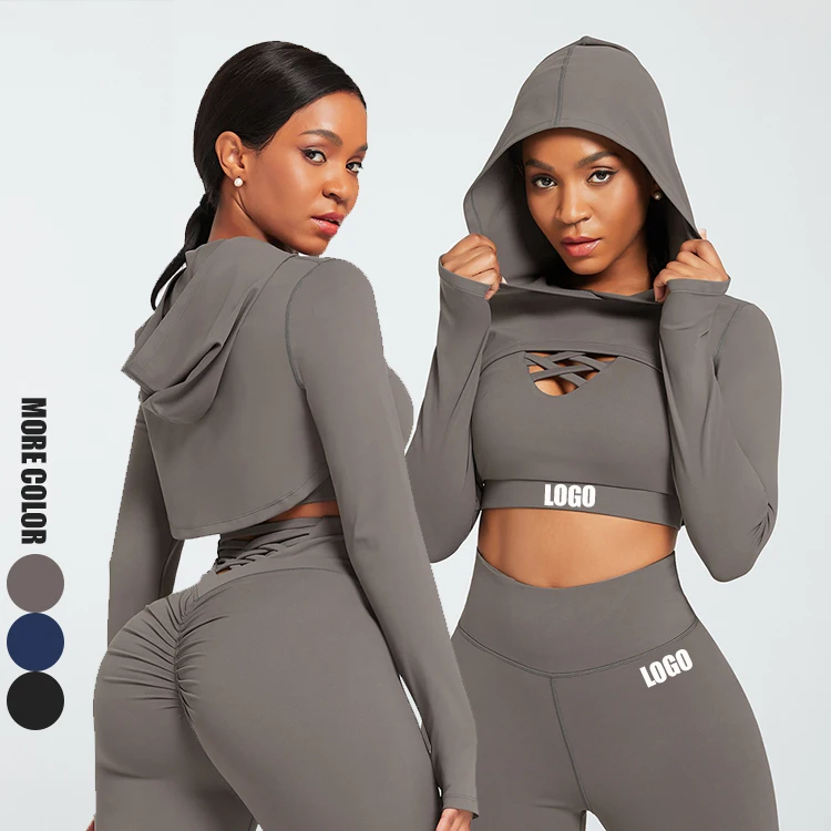 WAISTDEAR Yoga Seamless Sets Fitness Clothing Women Plus Size Workout Clothes Women Clothing Two Piece Set