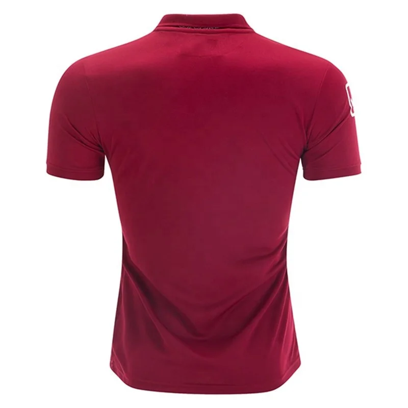 19-20 Mens Soccer Jersey Custom Best Quality Home Red Soccer Uniform