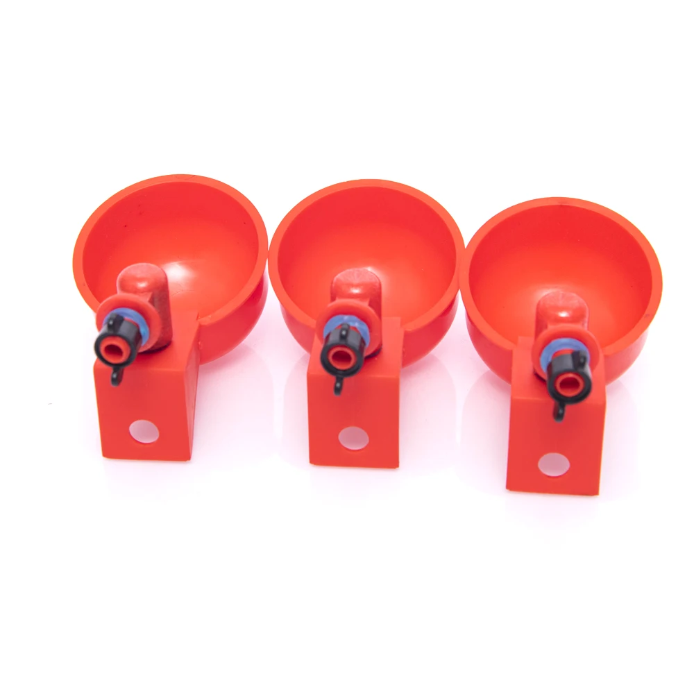 Livestock Automatic Chicken Farming Plastic Water Bowl Nipple Chicken Drinkers