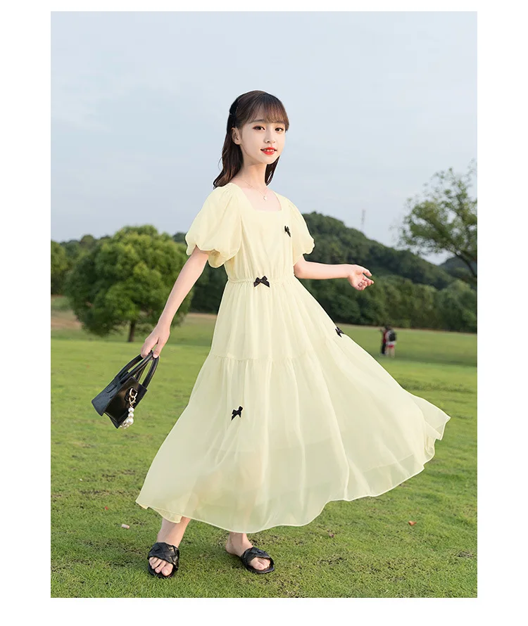 Wholesale  girl dress summer girl skirt princess baby girl Beach dress long dress