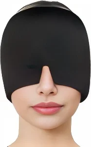 USB Electric Heating Migraine Relief Hat Headache Cap Heat Compress Therapy Winter Head Warmer Cap