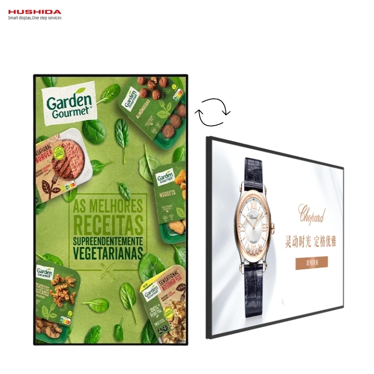 21.5 32 43 49 55 65 inch touch screen monitor indoor advertising player lcd digital signage and displays