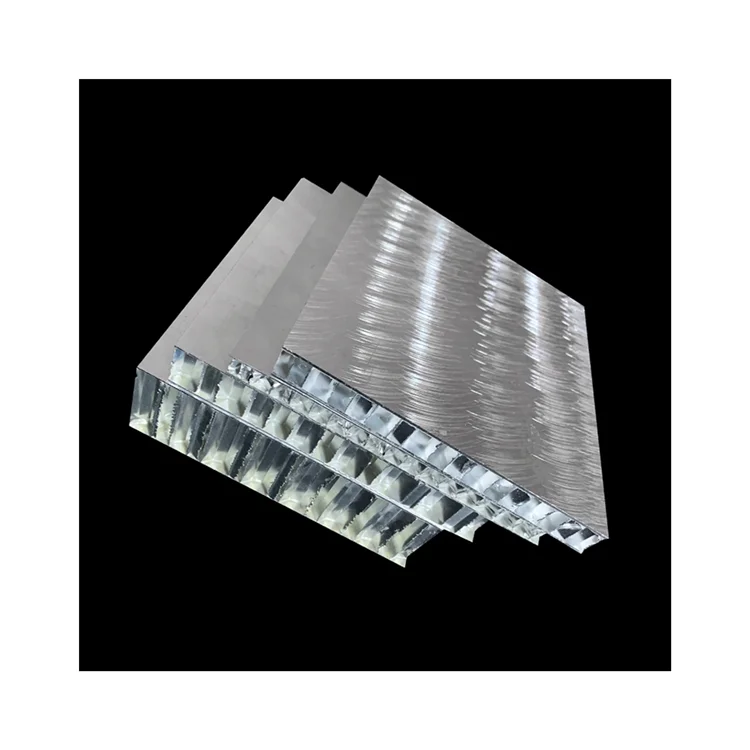 Architectural decoration custom mirror aluminum honeycomb panel