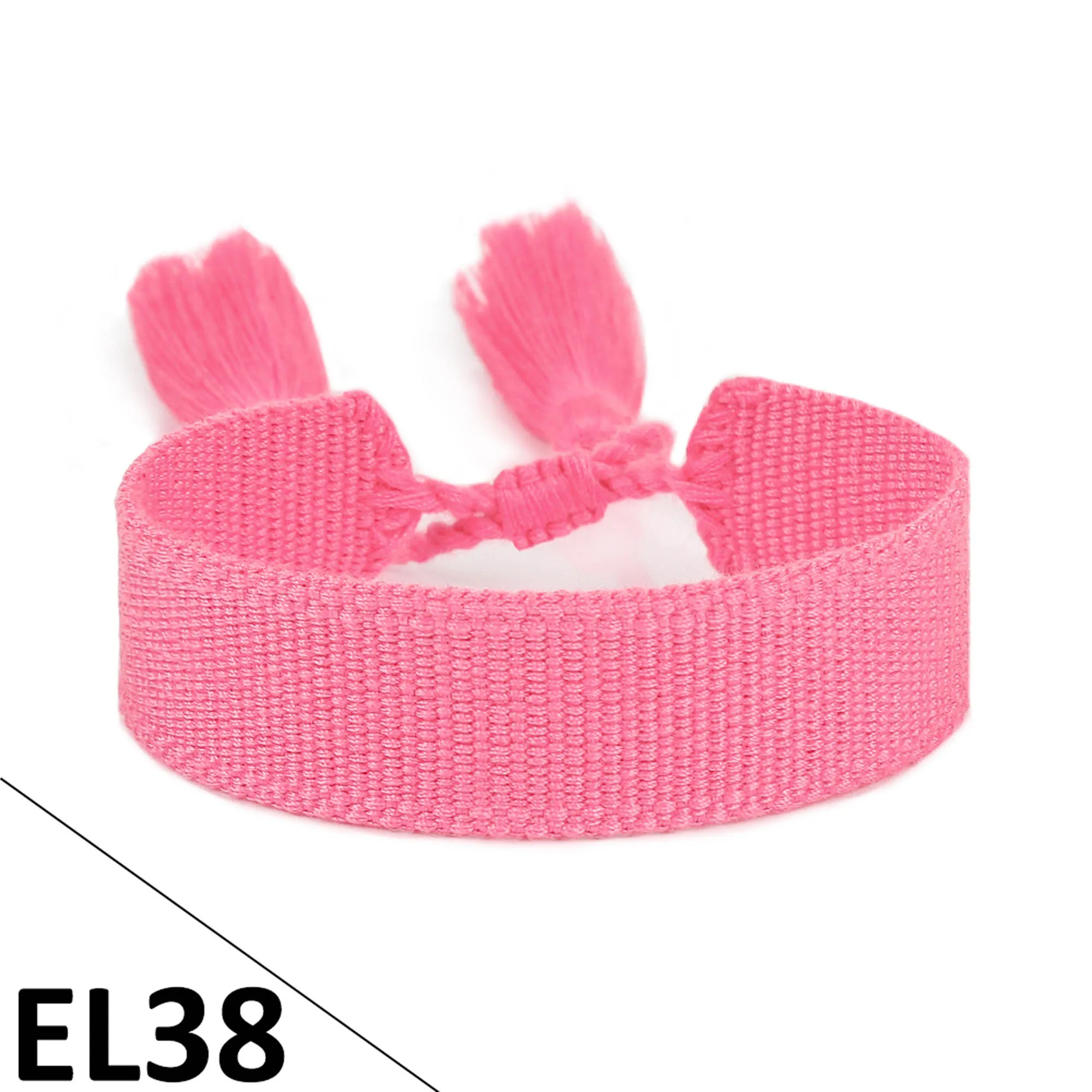 Pink Peacock Green Handmade Tassel Bracelet Friendship Braided Rope Adjustable Wristband for Women Gifts Boutique