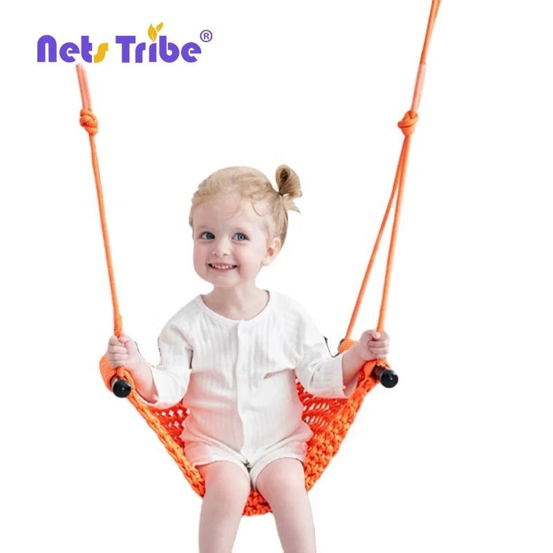 Hanging toy swing seat for home and kids outdoor playground with load bearing up to 300
