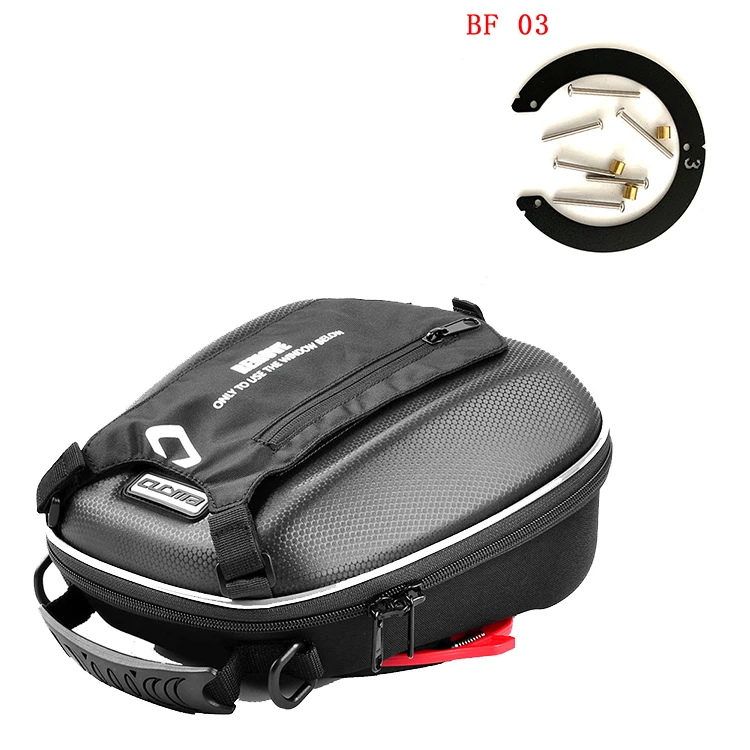 CUCYMA Motorbike Quicklock Need Adapter Ring Tank Bag For NT DEAUVILLE,XL 700V TRANSALP,CBR,HORNET 600,CB CBF 1000 BF03