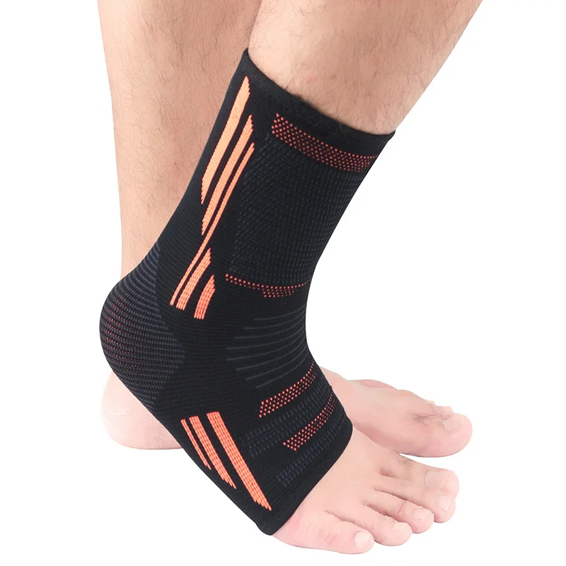 Wholesale Elastic Breathable Ankle Support Sleeve Compression Ankle Brace