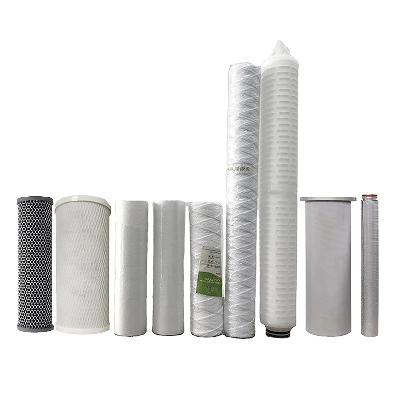 pp jumbo wound cartridge filter for liquid 100 micron cartridge filter water filter cartridge price