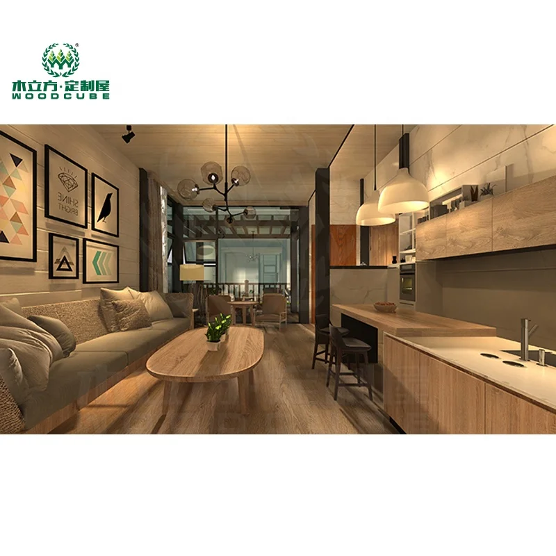 Prefab luxury apartment cheap plan container house