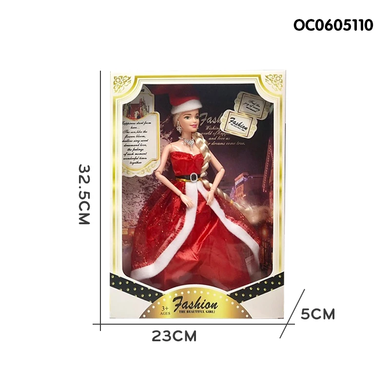 Hot sale baby girl fashion doll play sets 11.5 inch custom for girls