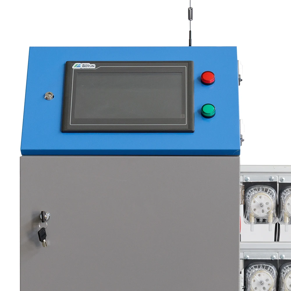 BOYUN-Water saving irrigation system for Hydroponic Trough Plastic Nft Trays Growing System