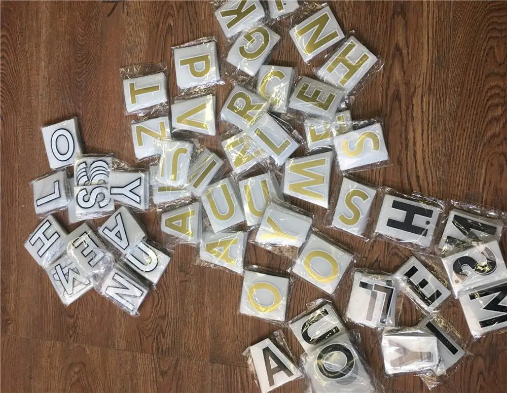 Ada Soccer Heat Transfer Number And Letters Print On Jerseys